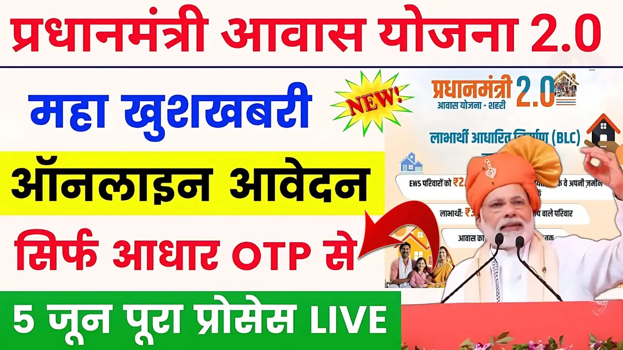 Pradhanmantri Awas Yojana 2025: प्रधानमंत्री आवास योजना के तहत सरकार दे रही है घर बनवाने के लिए 2.50 लाख रूपये जानिए कैसे करे आवेदन